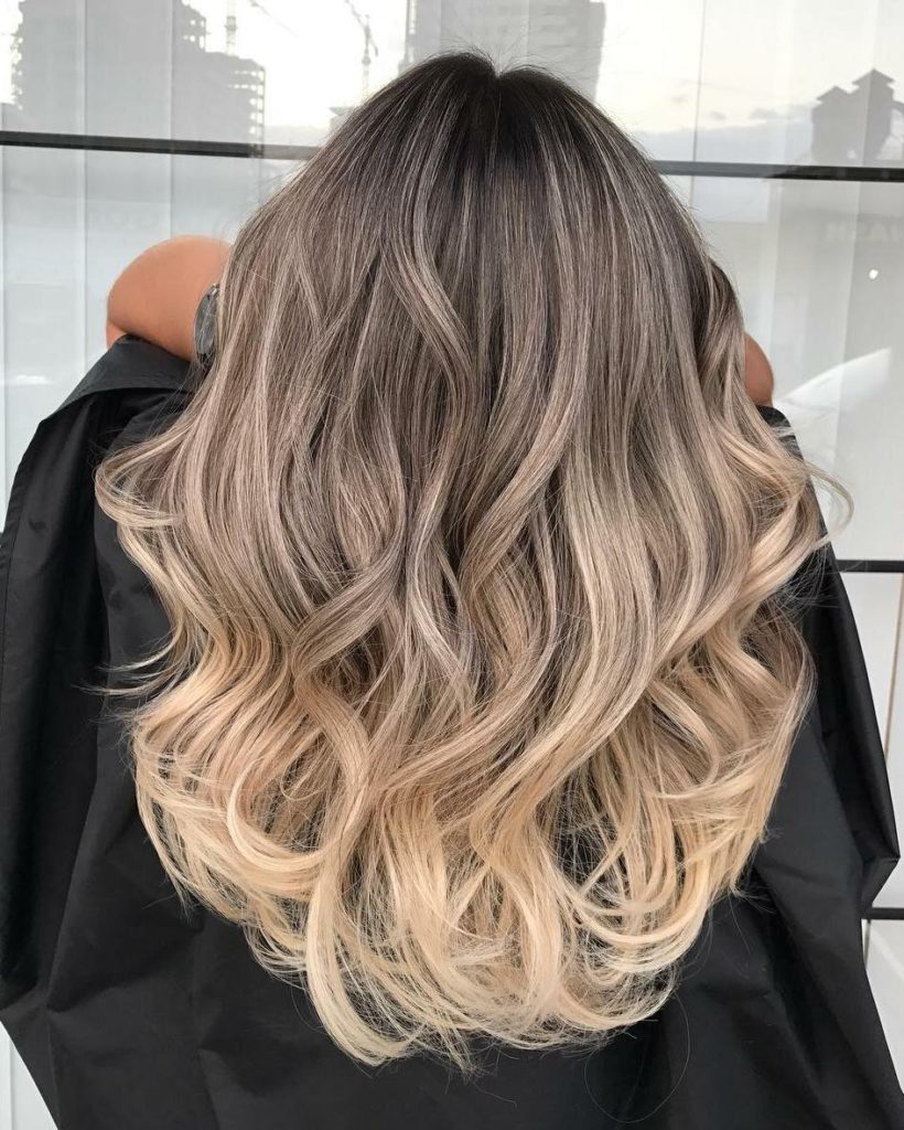 klasszikus balayage